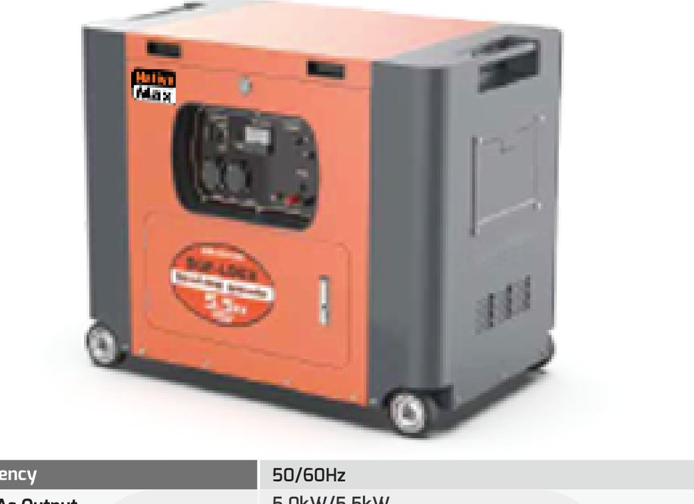 NativeMax 5GF-LDEX 5kW silent diesel portable generator