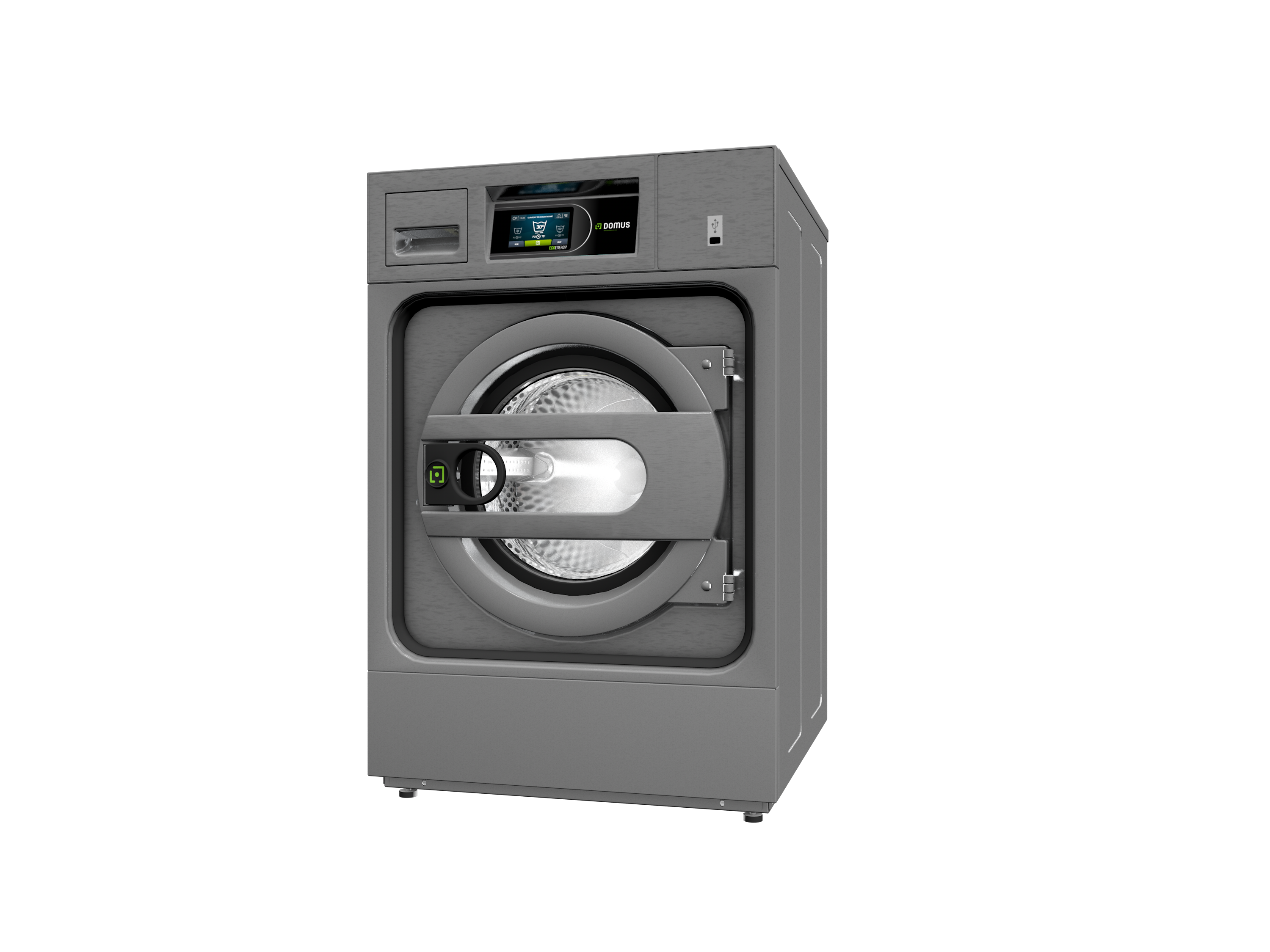 Professional commercial washer-extractor