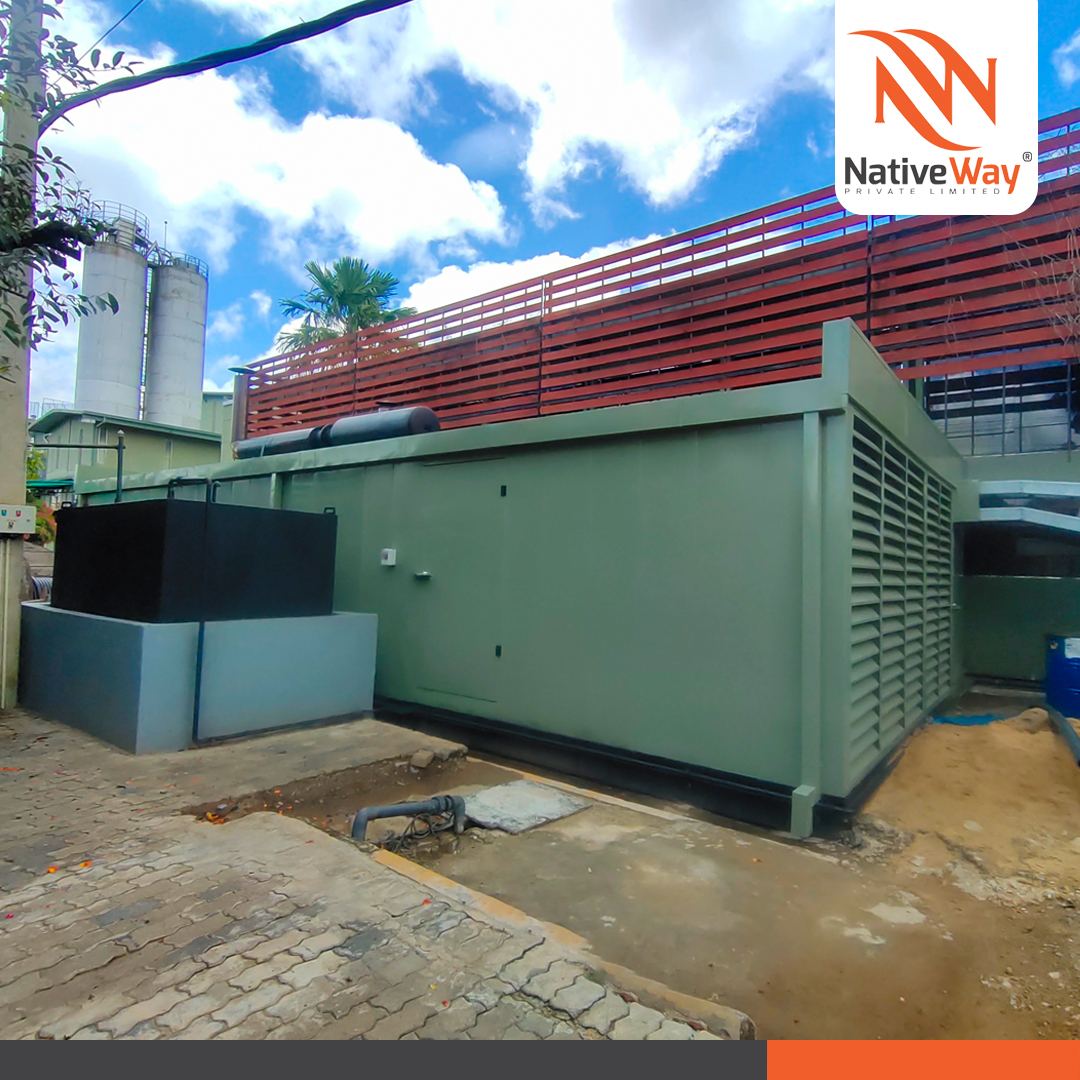 TEKSAN generator enclosure installed at CBL Ranala factory