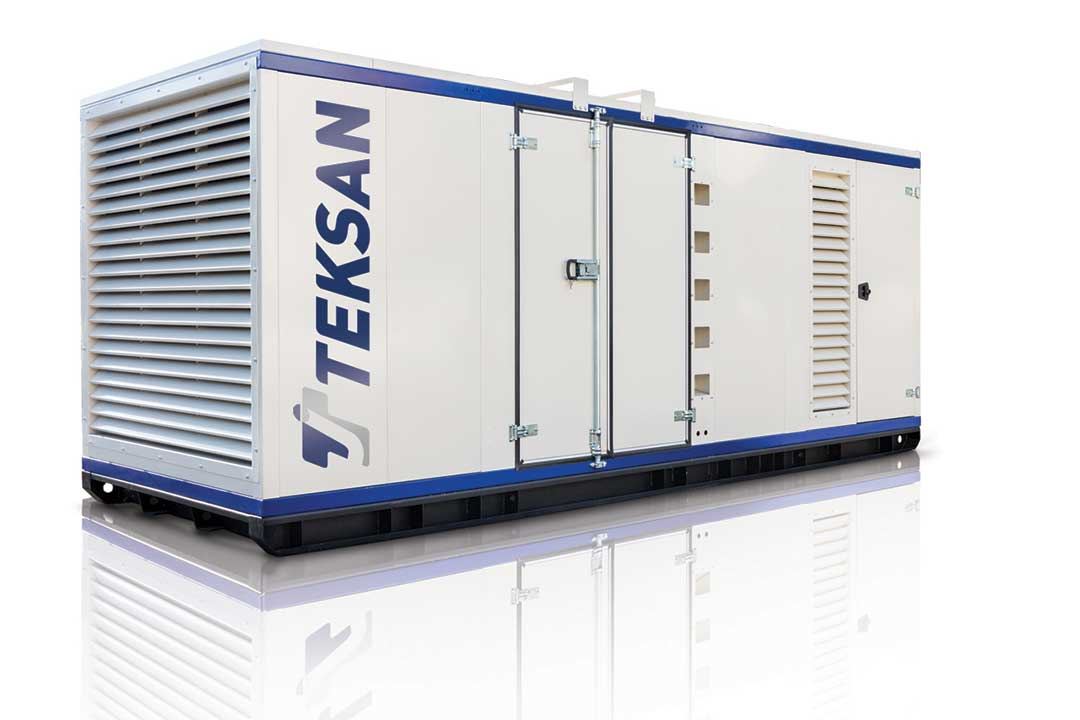 Teksan canopied generator